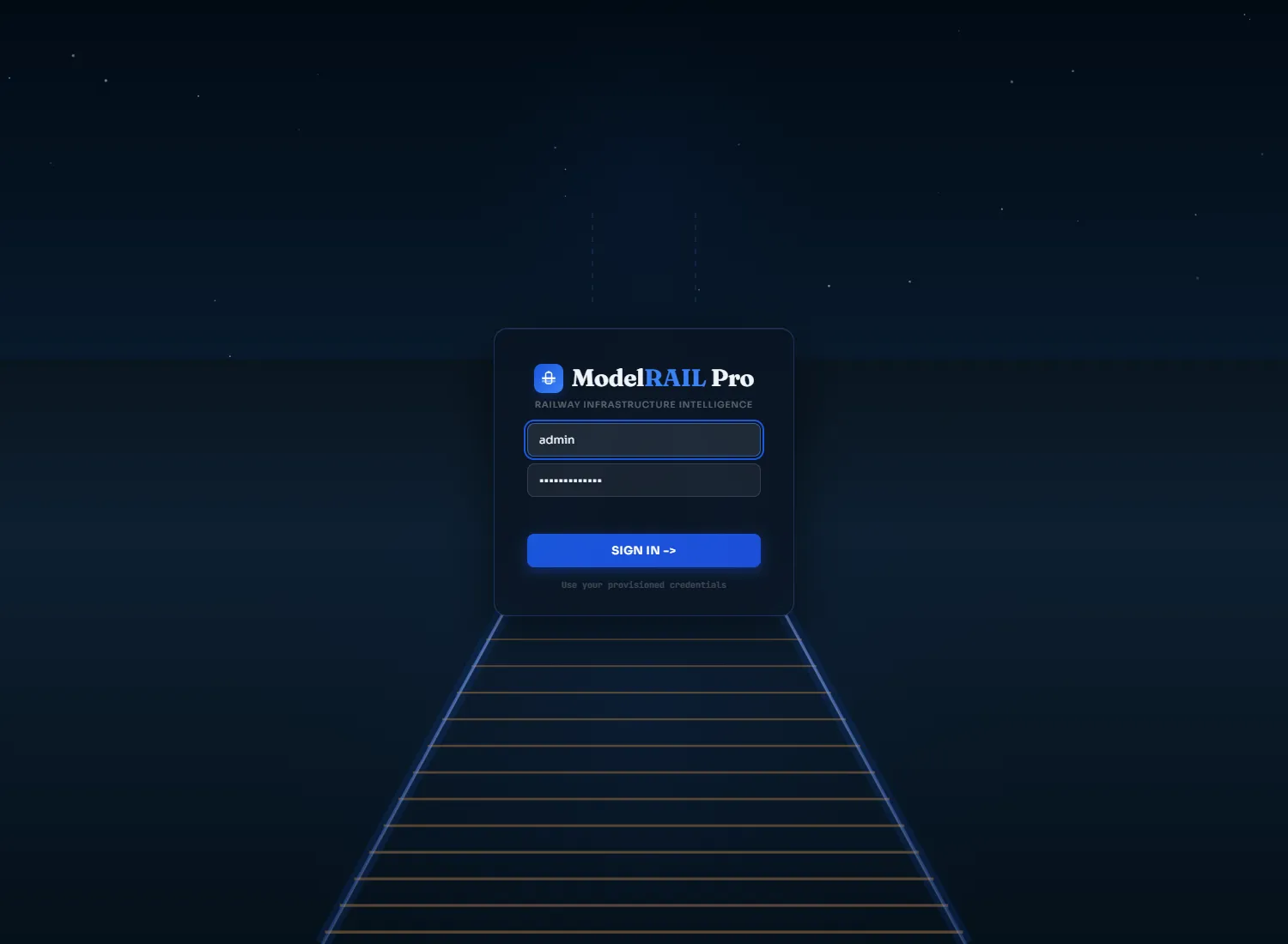 ModelRAIL Pro operational dashboard - output.